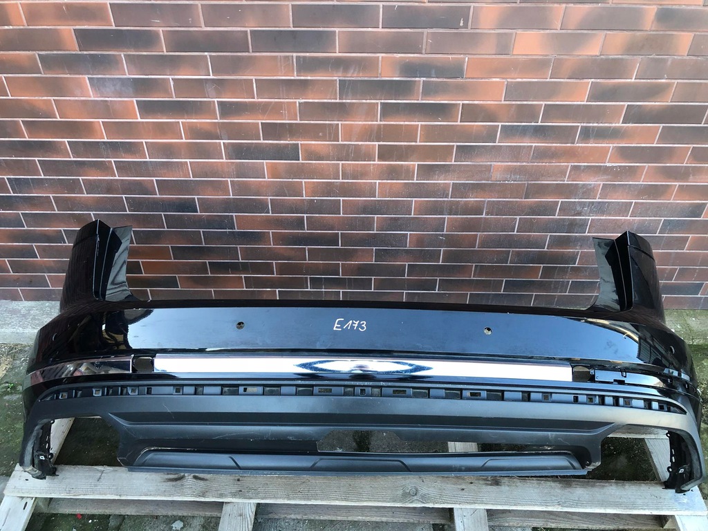 parachoque paragolpes trasero vw touareg iii 3 760 + parte inferior chrom ($)