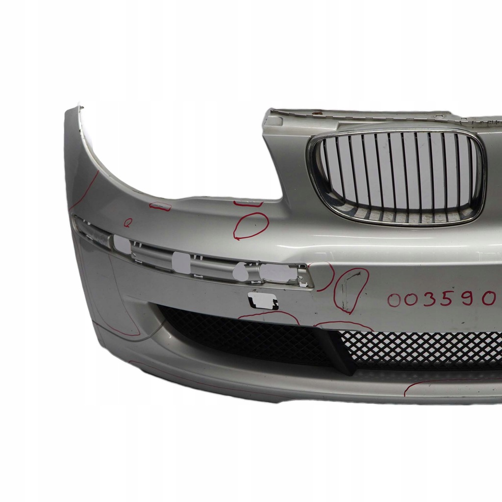 bmw e81 e87 lci parachoque paragolpes delantero delantero titansilber ($)