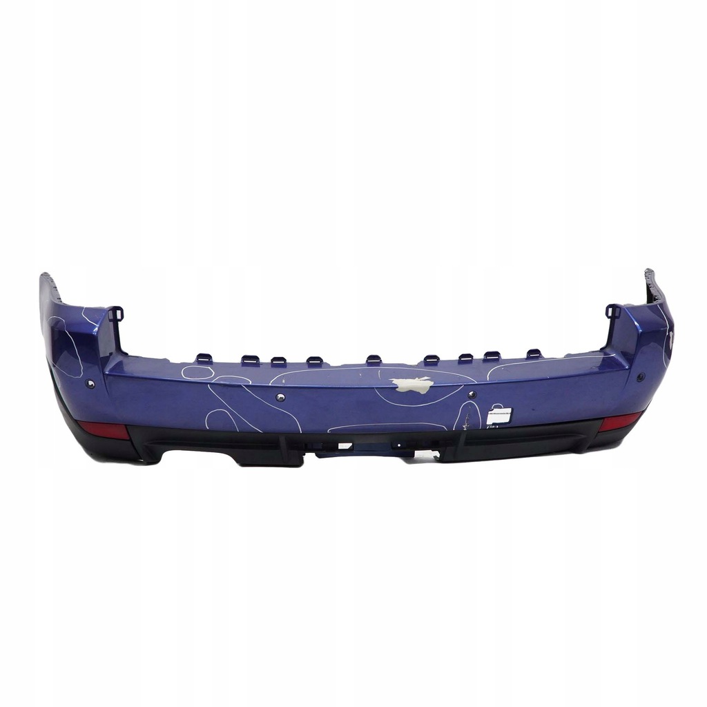 bmw e83 x3 lci parachoque paragolpes trasero pdc black saphire ($)