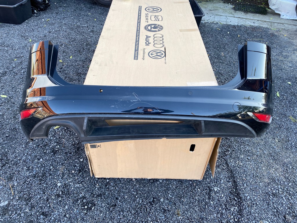 vw touaran 5ta parachoque paragolpes trasero 2015 18 completo ($)