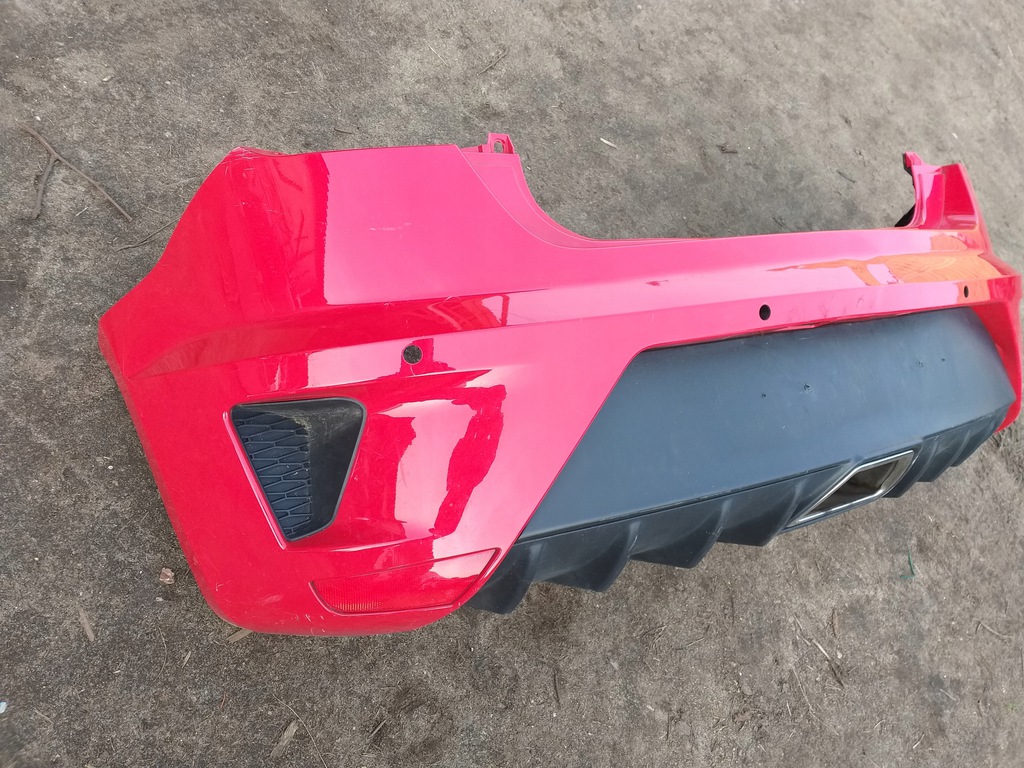 seat ibiza cupra 6j parachoque paragolpes trasero ($)