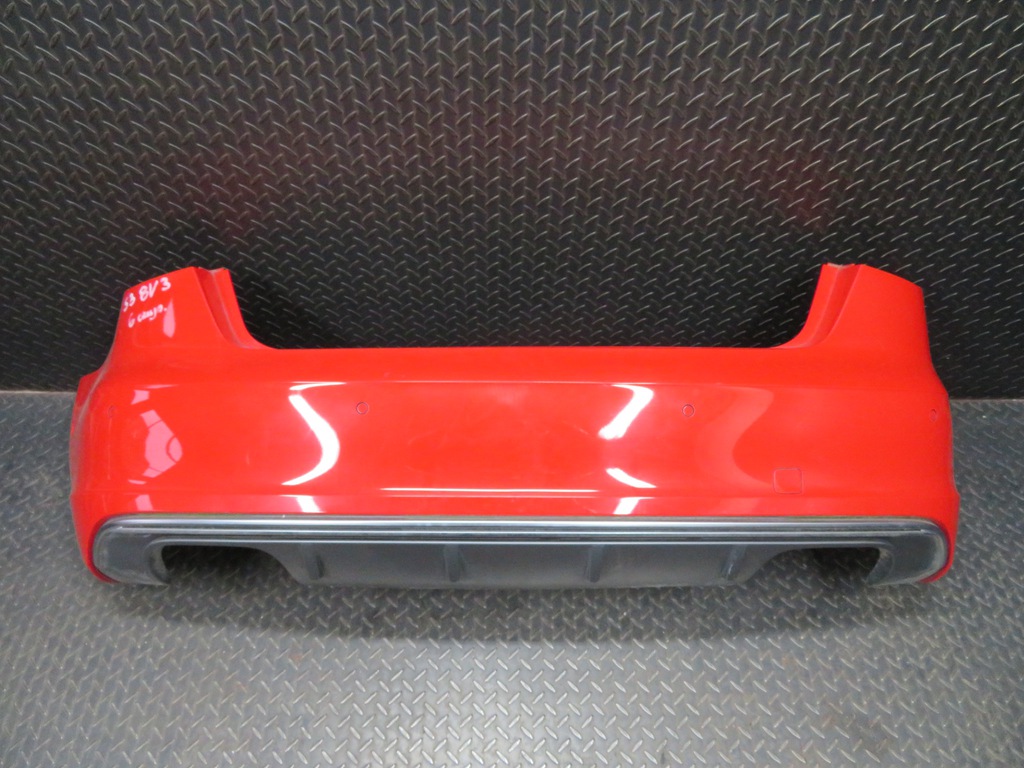 parachoque paragolpes trasero audi s3 a3 8v3 czerwony asystent par ($)