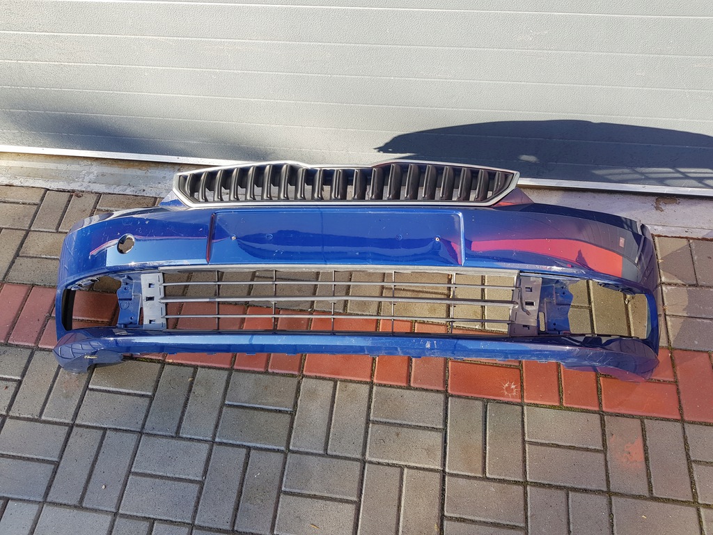 parachoque paragolpes delantero delantero skoda fabia iii 3 calandra 6v0 ($)