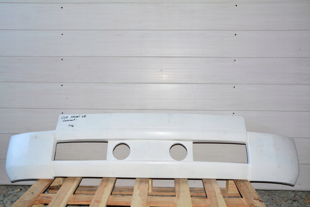 parachoque paragolpes trasero laminat renault clio ii sport v6 ($)
