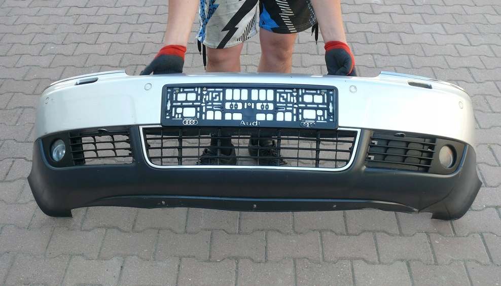 parachoque paragolpes delantero xenon pdc audi a6 c5 lift 01 04 ly7w ($)