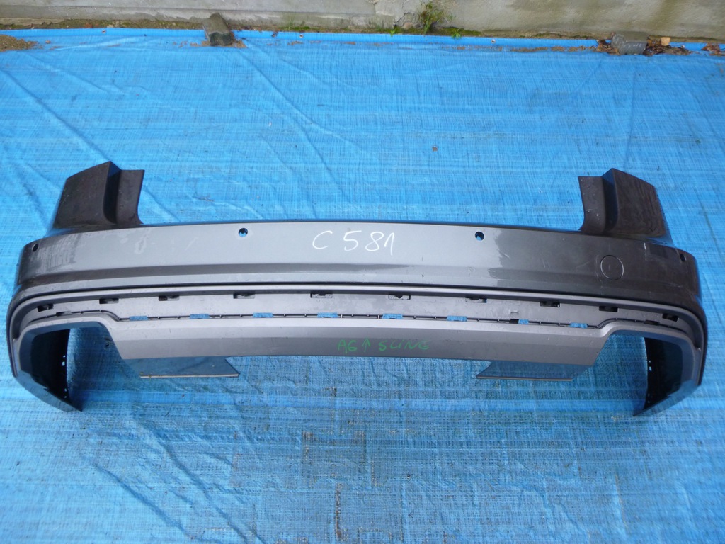 audi a6 c7 lift 14+ s line parachoque paragolpes trasero ranchera ($)