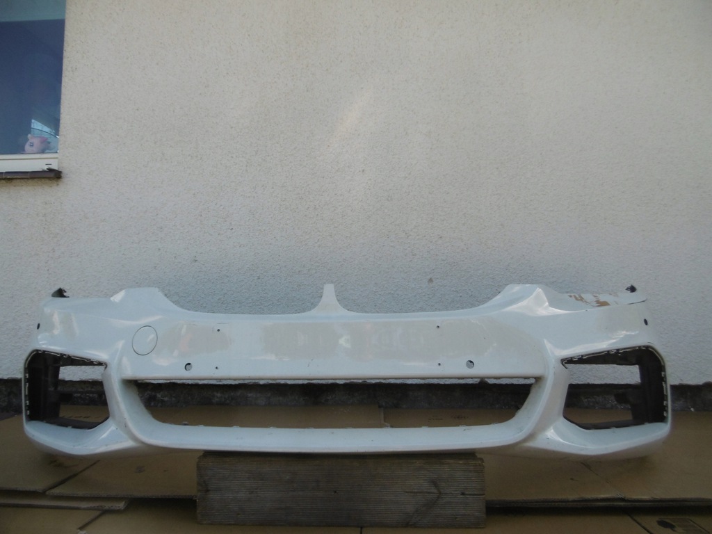 parachoque paragolpes delantero bmw 5 g30 g31 m lote + ślizgi ($)