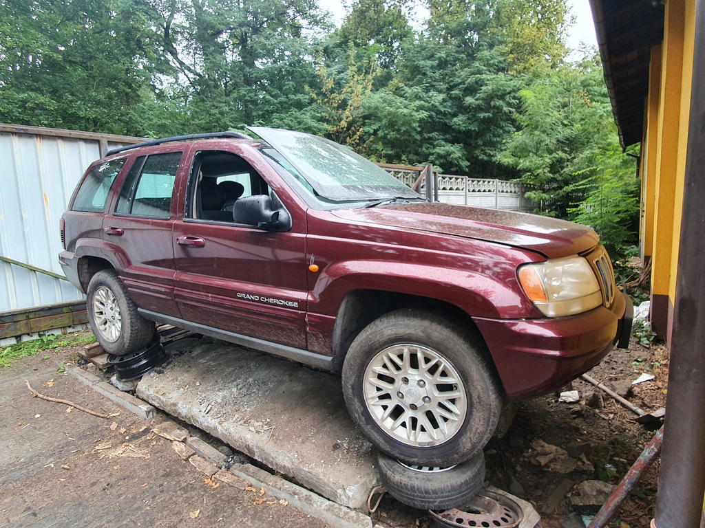 jeep grand cherokee wj parachoque paragolpes delantero śląsk ($)