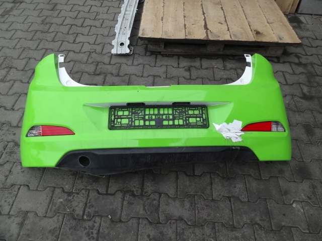 hyundai i20 ii 15r parachoque paragolpes trasero con viga completo ($)