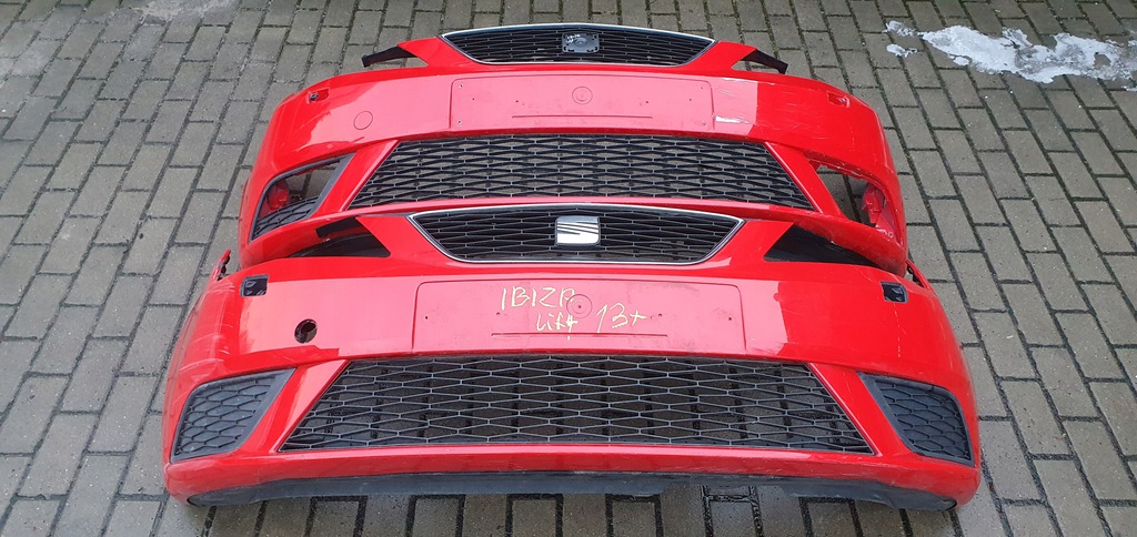 parachoque paragolpes delantero seat ibiza lift 6j 2013+ ($)