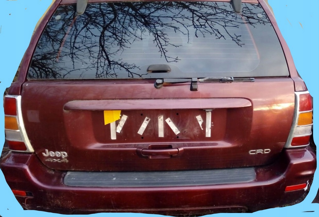 grand cherokee wj parachoque paragolpes trasero jasło ($)