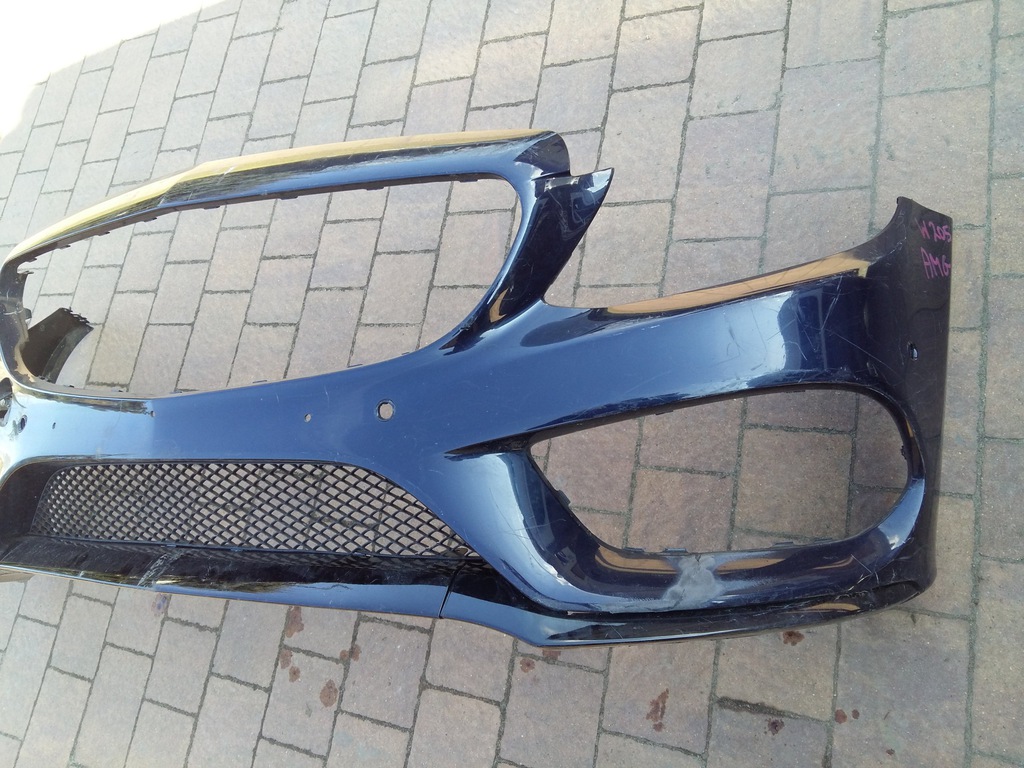 w205 amg c clase 205 parachoque paragolpes delantero alerón completo ($)