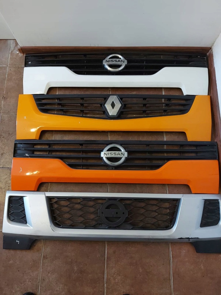 calandra,gril maxity cabstar, nt400 , piezas ($)