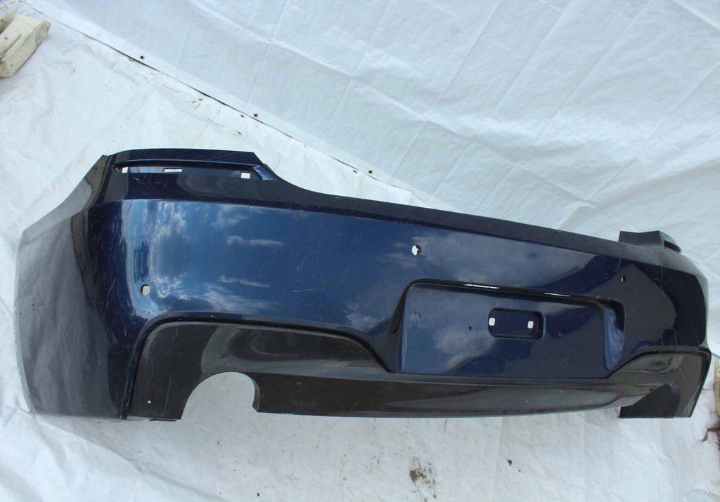 bmw f12 parachoque paragolpes trasero m lote tiefseeblau ($)