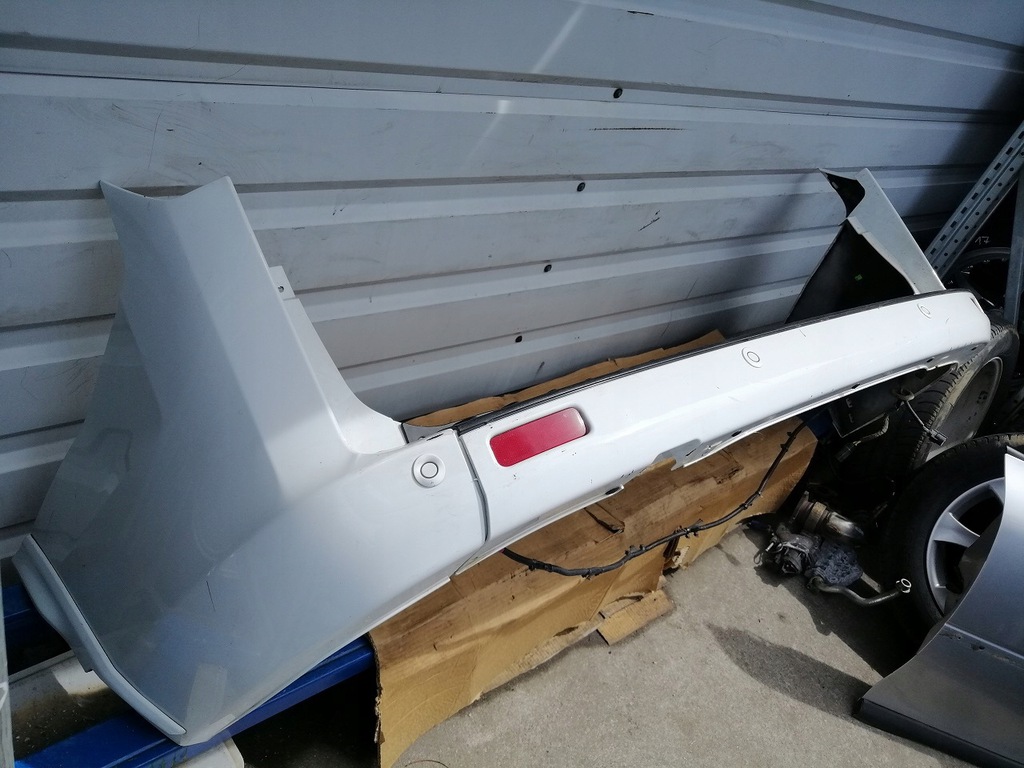 ford transit custom parachoque paragolpes trasero pdc frozenwhite ($)