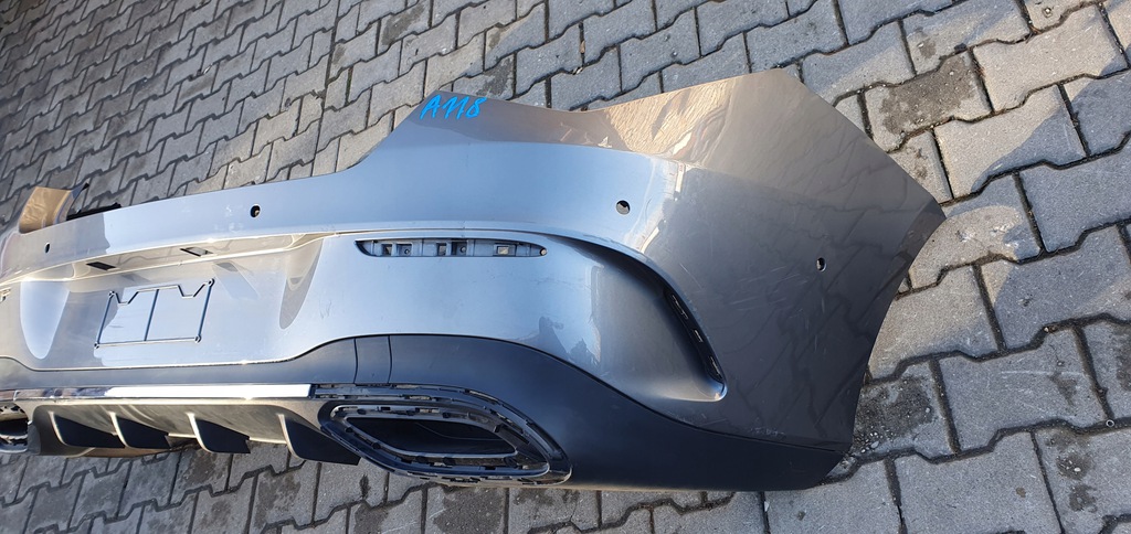 mercedes 118 cla amg parachoque paragolpes trasero śląsk ($)