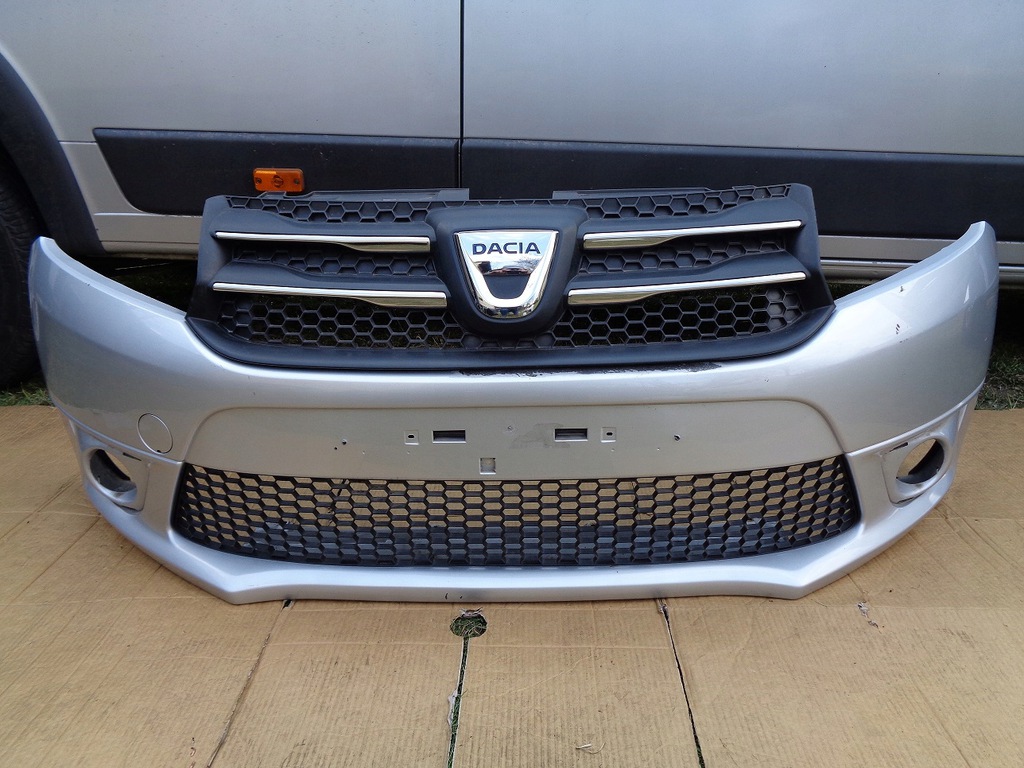 dacia logan 2 ii/ sander.o parachoque paragolpes delantero bdb! ($)