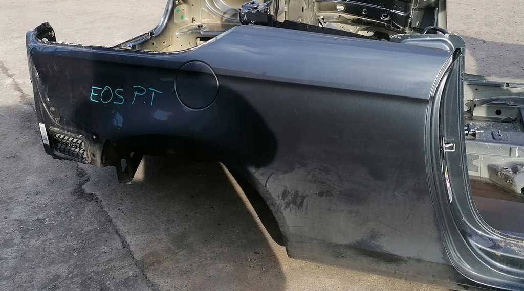 vw eos 08r corte aleta der. trasero chapado ($)