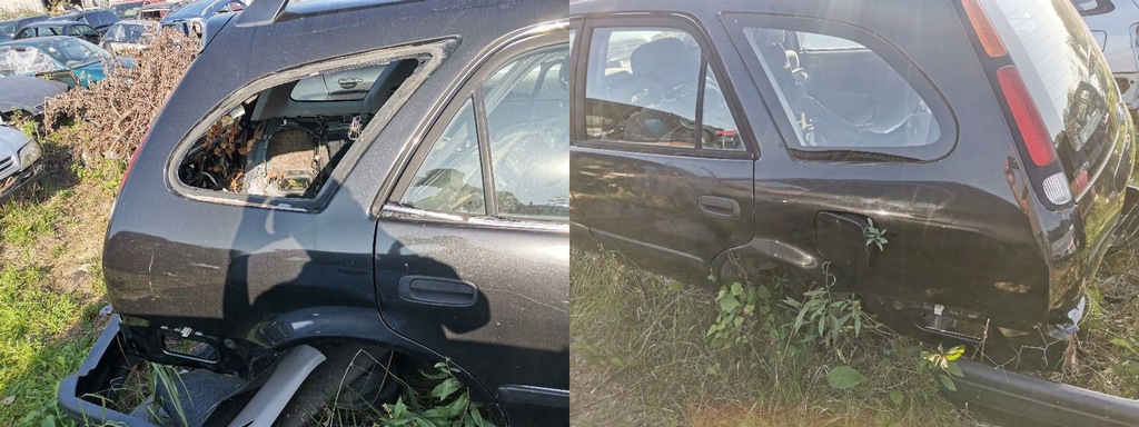 toyota corolla ranchera e11 corte trasero der.  izq.  ($)