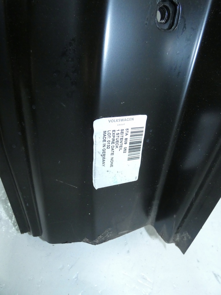 vw touran iii aleta chapado der. trasero 5ta809052 ($)