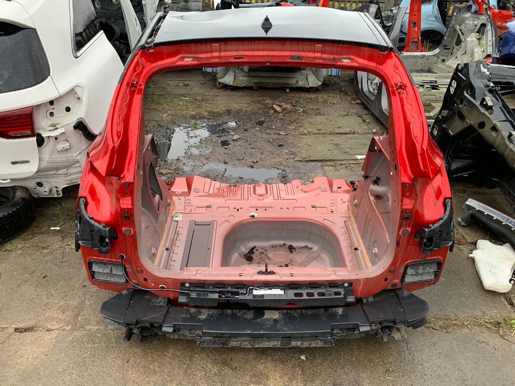 renault captur corte trasero banera cinturon ($)