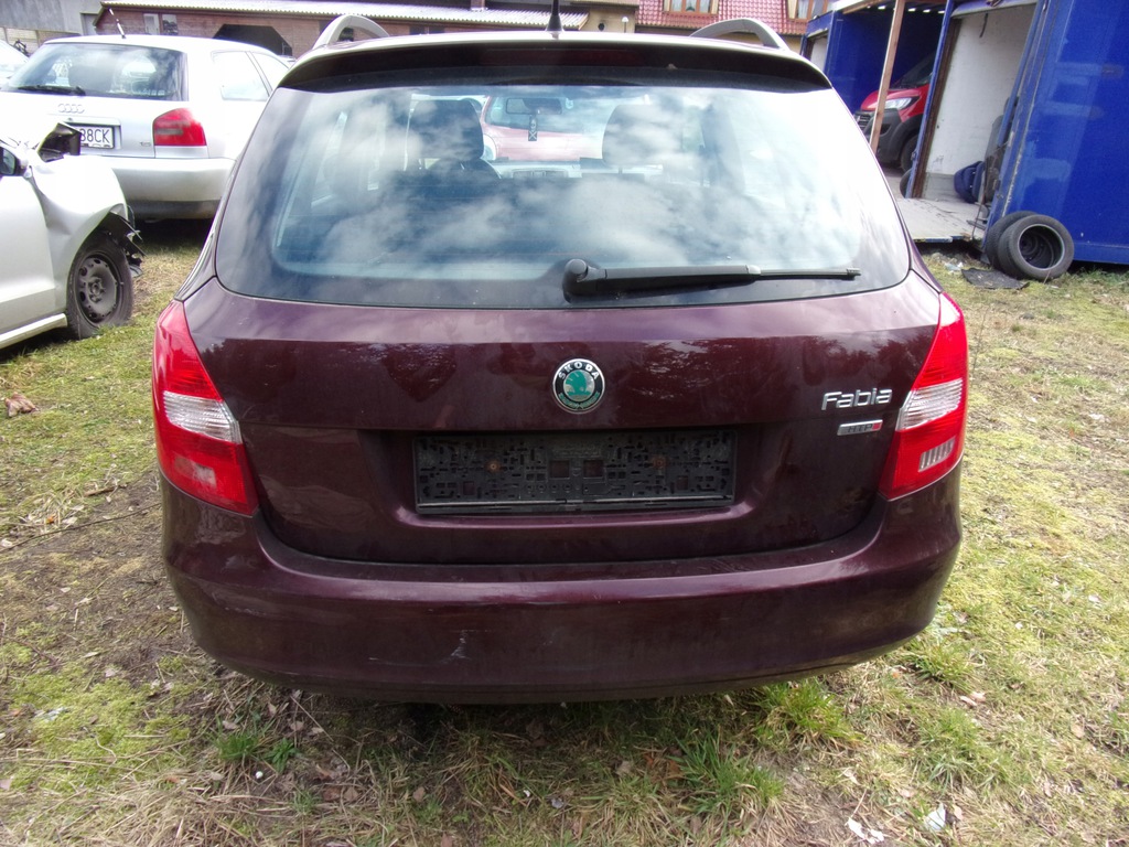 completo trasero parachoque paragolpes solapas skoda fabia ii lf3x ($)