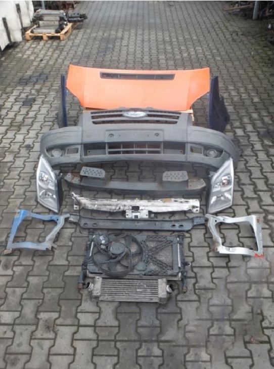 completo delantero transit 06 13r capó parachoque paragolpes ($)