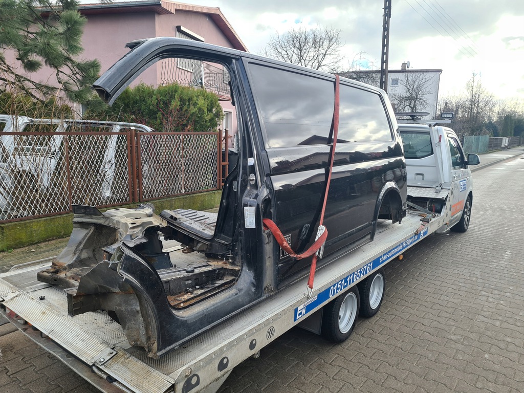 lado izq.  na puertas skrzydłowe vw t5 t5 lift long ($)