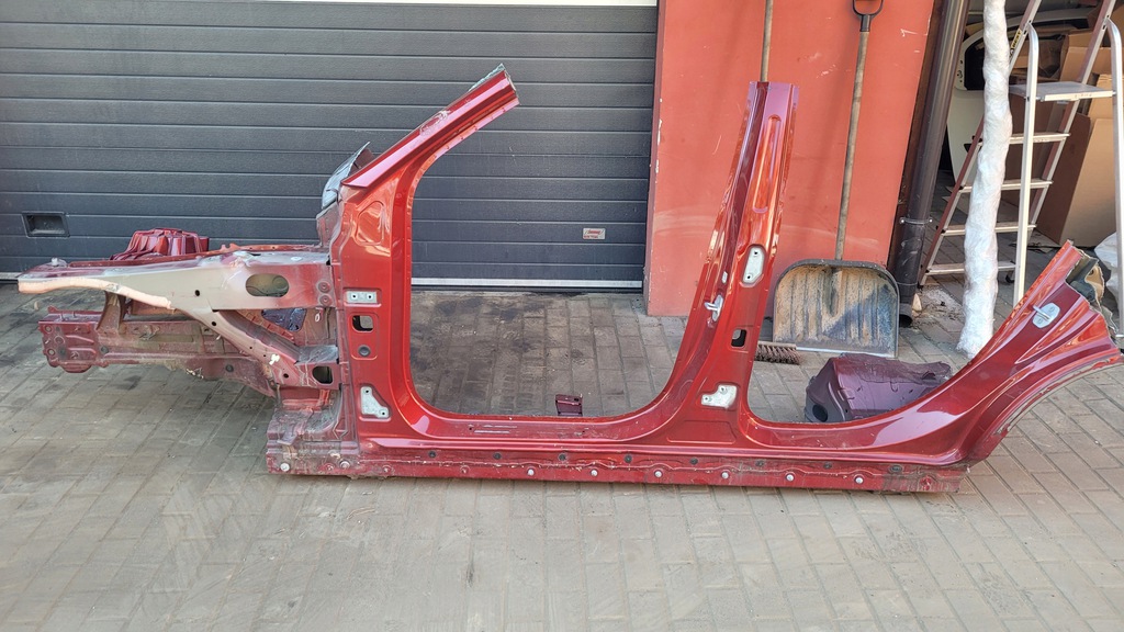 mercedes w253 larguero izq.  corte umbral aleta ($)