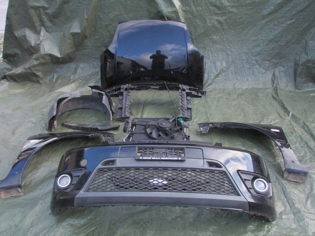 ford fiesta mk6 st delantero completo parachoque paragolpes capó ($)