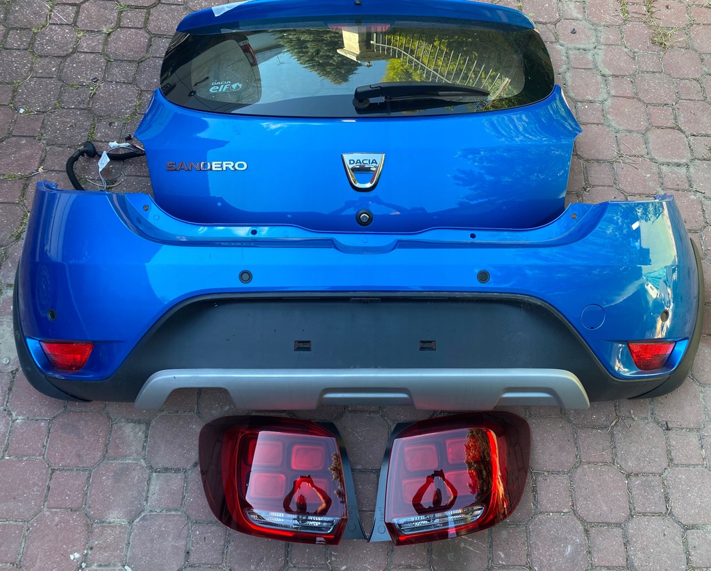 solapas trasero viga parachoque paragolpes trasero sander.o stepway 19r ($)