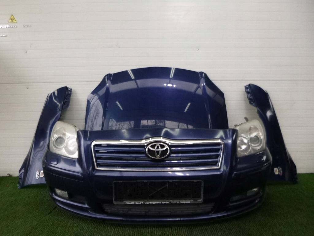 avensis t25 03  delantero capó parachoque paragolpes faros cinturon 8p4 ($)