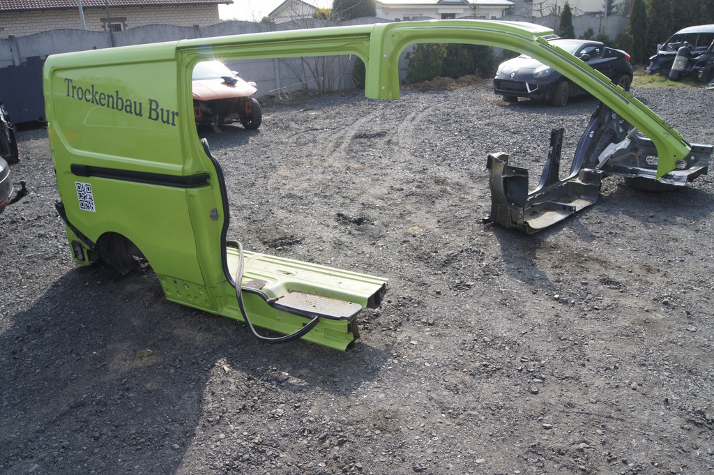 vivaro b long largo lado der. corte chapa pelado deznudo ($)
