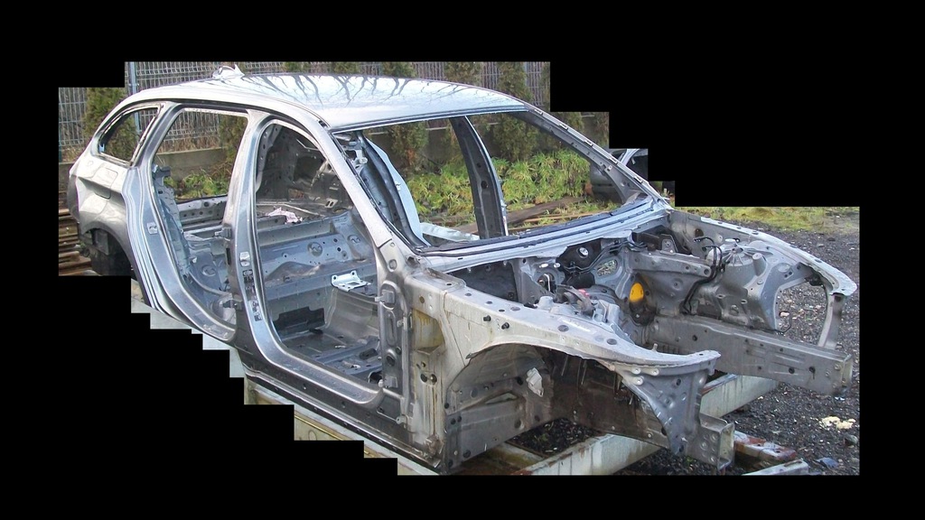 bmw 5 f11 lci der.  umbral aleta corte ($)