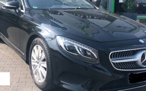 mercedes w217 s cabrio corte delantero der.  ($)
