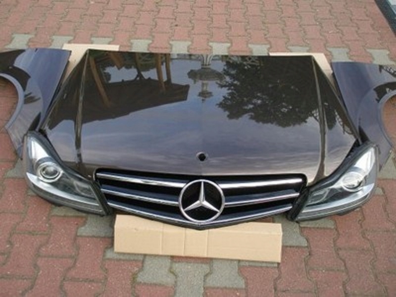 mercedes c 204 lift capó delantero parte delantera tapa s ($)