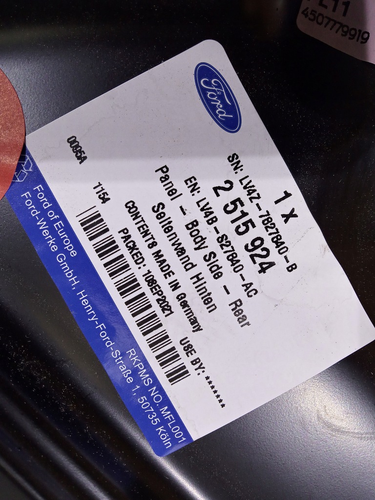 kuga mk3 escape 2020  aleta trasero der. corte ($)