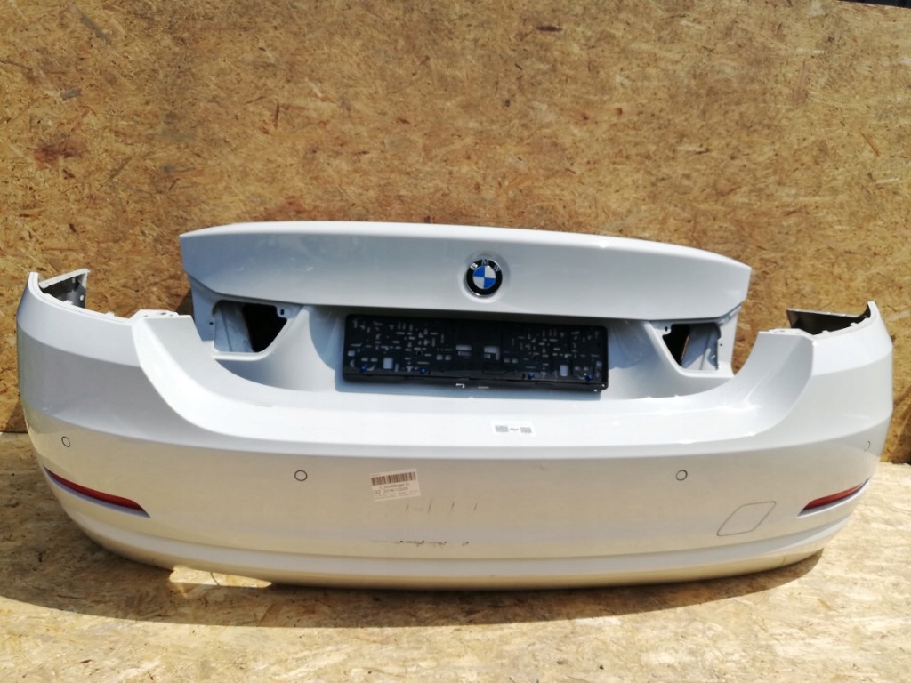 solapas parachoque paragolpes trasero bmw 4 f32 f33 alpinweiss a300 ($)