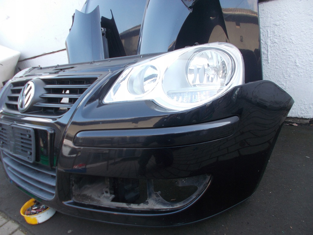 aleta parachoque paragolpes capó cinturon delantero vw polo 9n lc9z ($)