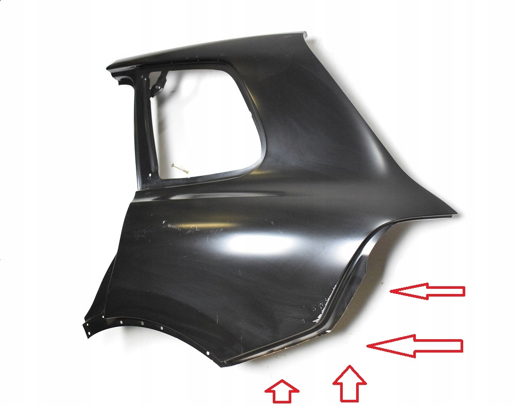 vw touareg 2 ii 7p6 10 17 trasero izq.  aleta ($)