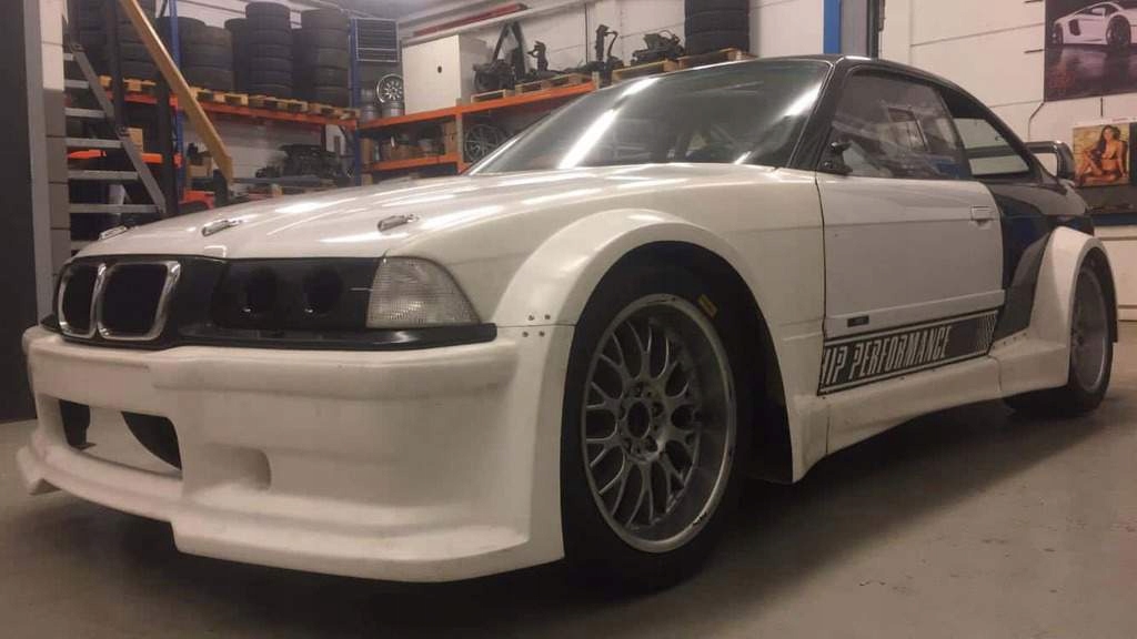 bmw e36 gtr yokohama style body kit drift tuning ($)