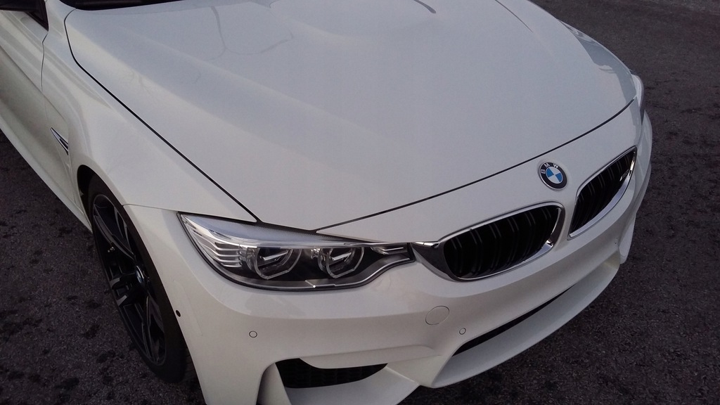 bmw m4 f82 m3 80 nuevo capó biała alpen waiss a300 ($)
