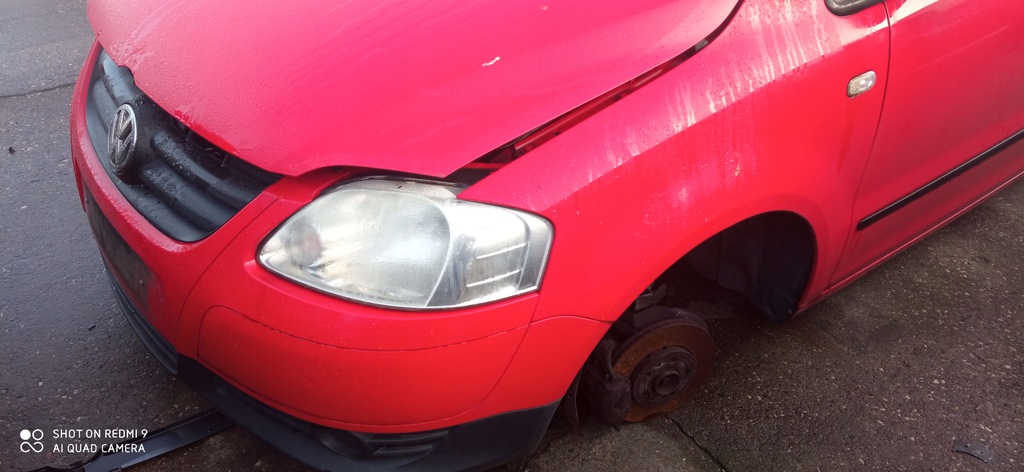 aleta parachoque paragolpes capó cinturon delantero vw fox ly3g ($)