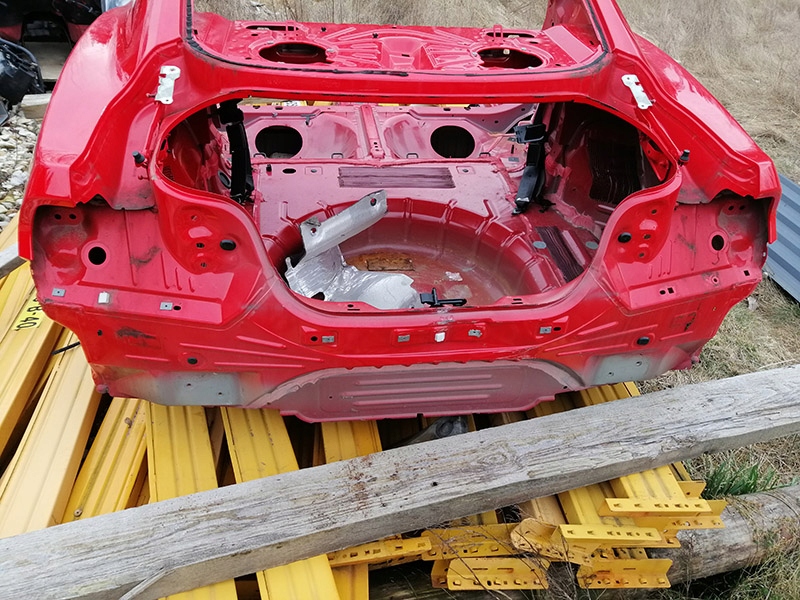 ford mustang 2015 cinturon trasero banera ($)