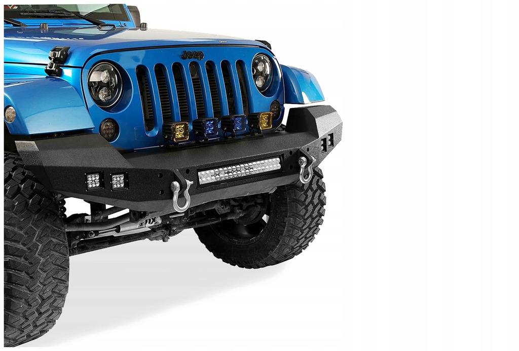 jeep wrangler jl 2018+ parachoque paragolpes delantero krait con led ($)