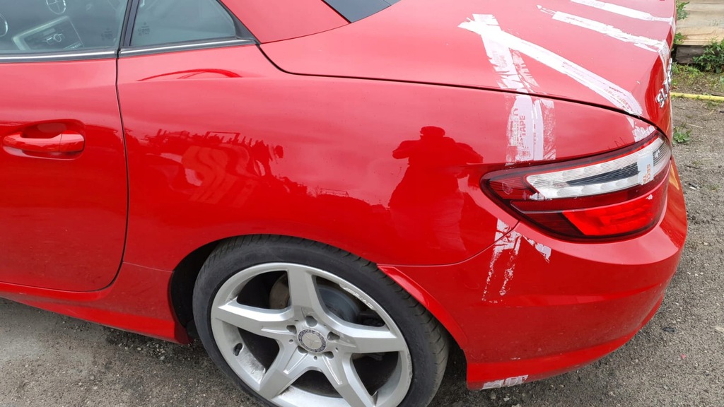 mercedes slk r172 corte izq.  trasero 590 ($)