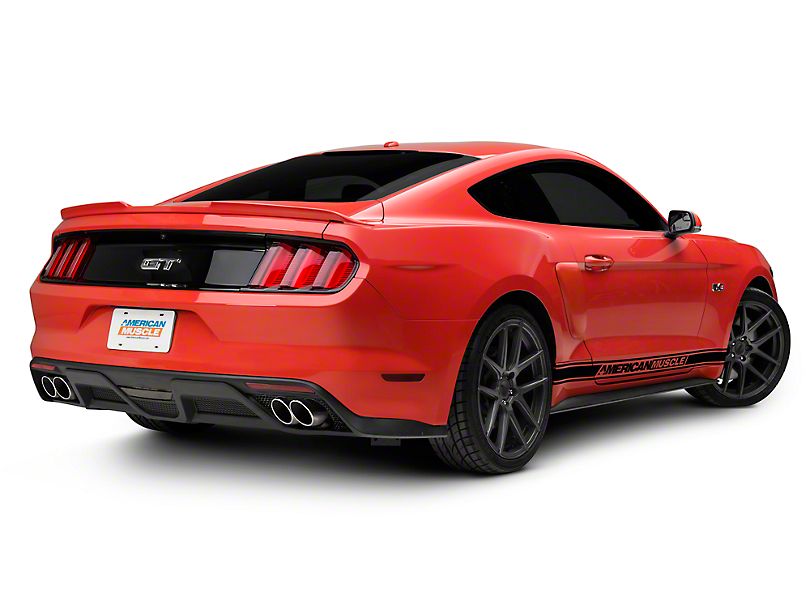 parachoque paragolpes dyfuzor gt350 styl wydechy mustang 2015 17 ($)