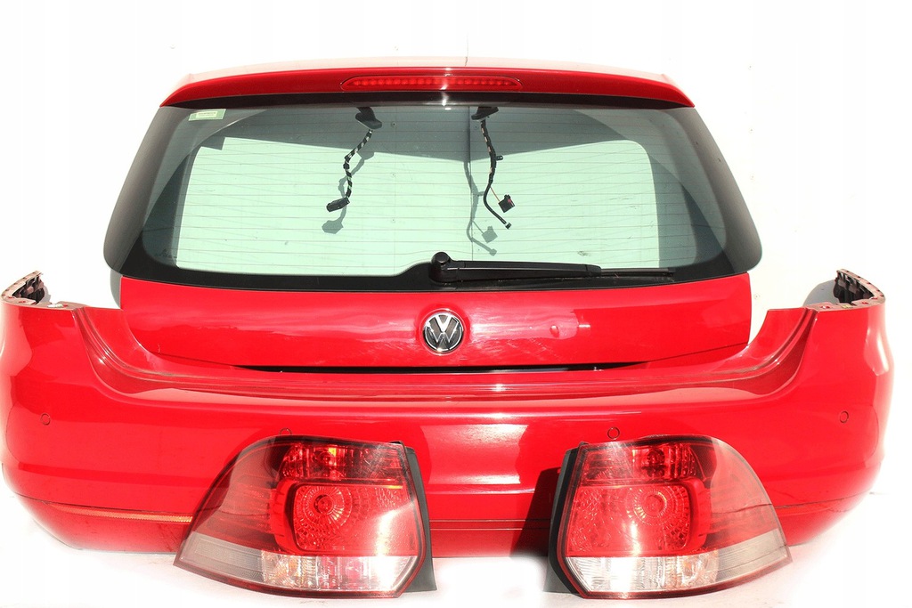 vw golf 6 vi ranchera trasero parachoque paragolpes trasero pdc+ solapas b ($)