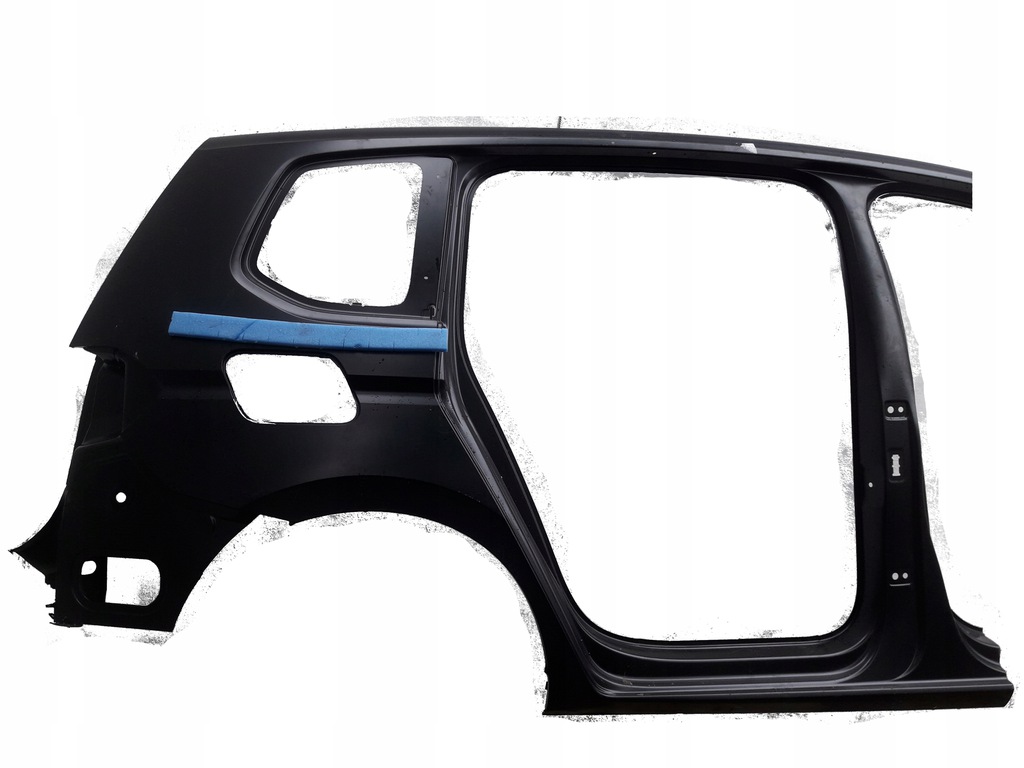 vw touran 15 21 trasero aleta umbral chapa trasero 5ta ($)