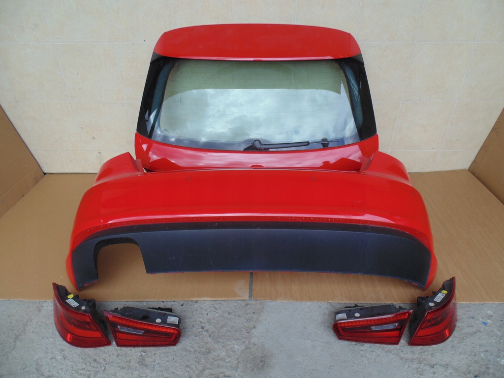 solapas parachoque paragolpes faros trasero lz3m audi a3 8v 8v0 3d 14r ($)